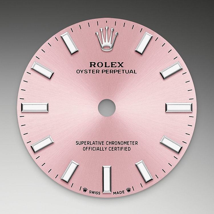 Oyster Perpetual 28  M276200-0004 - Il quadrante rosa
